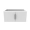 Castello Usa Alpine 30-inch White Vanity Base with Chrome Handle CB-MC-30W-CHR-VBO - alternate 2